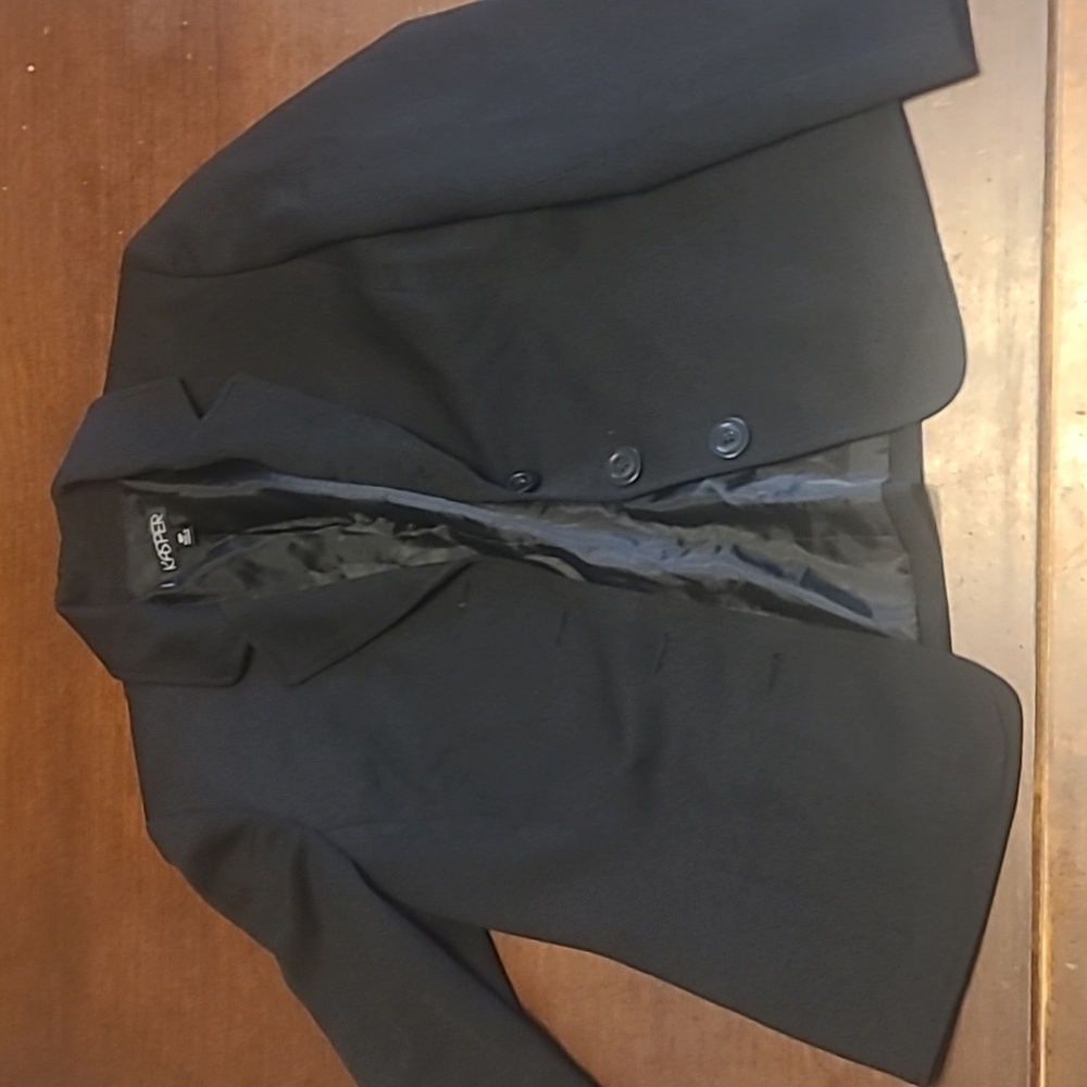 Kasper black blazer 8P
